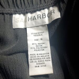 Sag Harbor Black Skirt